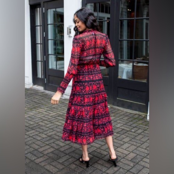 BB Dakota Steve Madden It’s a Moment Midi Dress, S - Picture 4 of 7